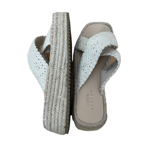 ASOS Design Women's 7‎ Jazlyn Flatform Crochet Mules - Picture 3 of 5